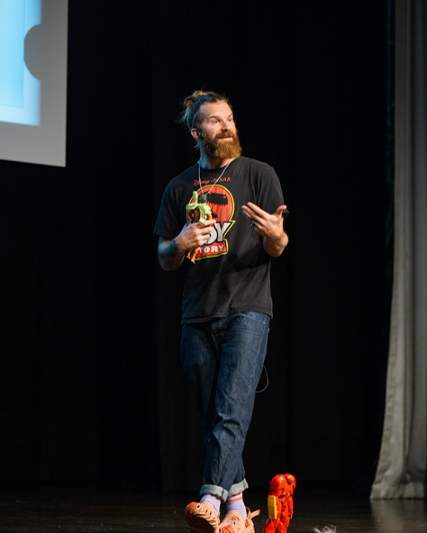 Peter Rung på scen