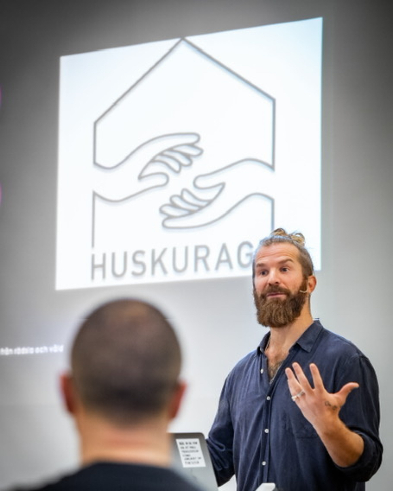 Peter Rung föreläser om Huskurage